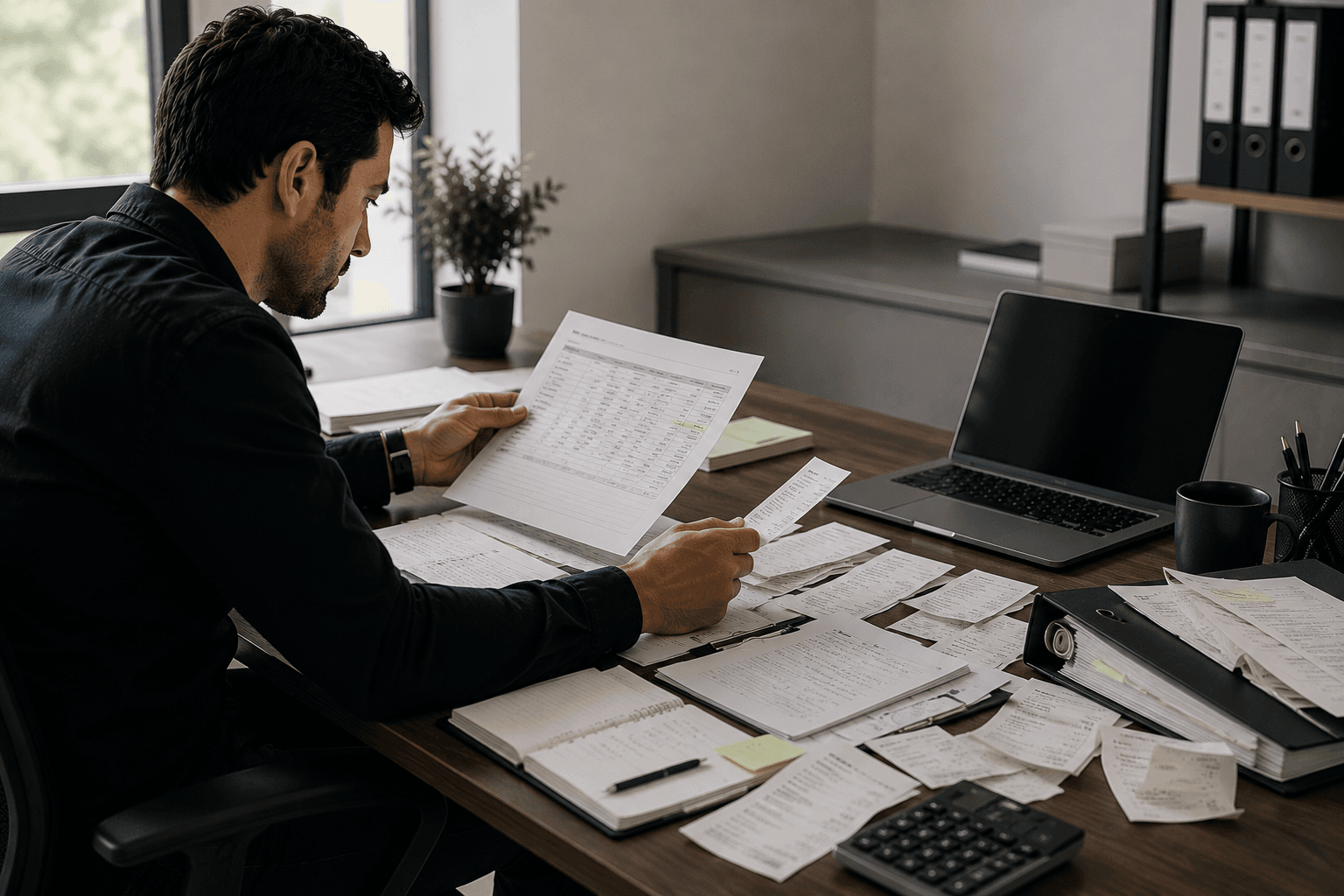 Boletas, carpetas y respaldos perdidos